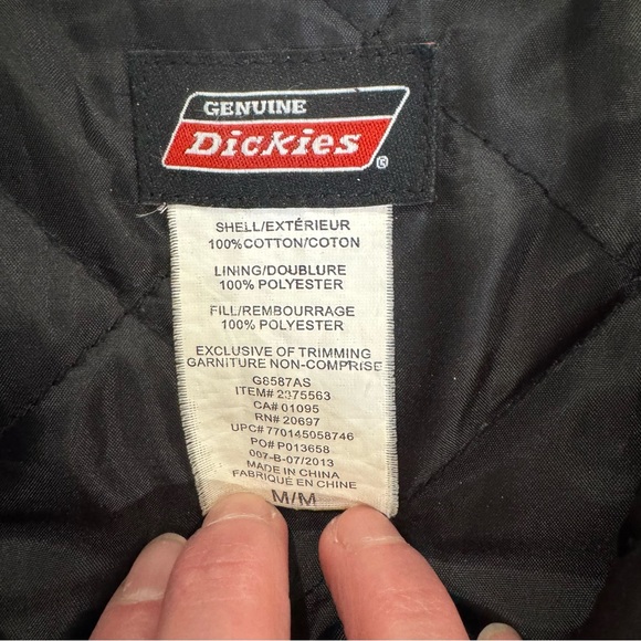 Dickies Men’s Flannel Shirt Jacket w/ Quilted Lining 🔥🧥 - Medium - Picture 4 of 10